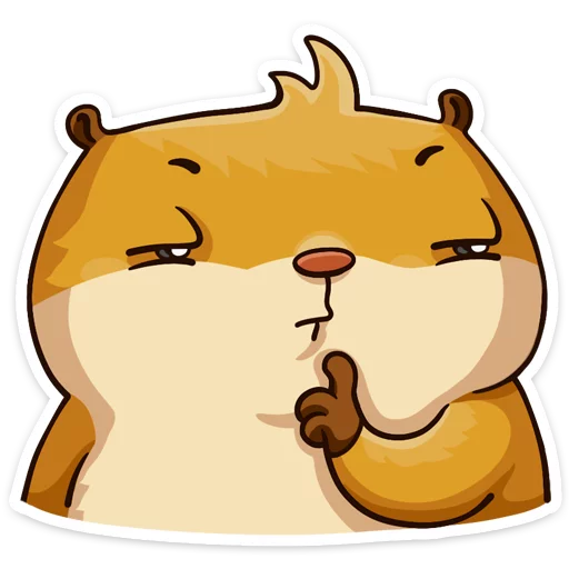 🤔 Стикер «Влюбленный Сеня» для Telegram