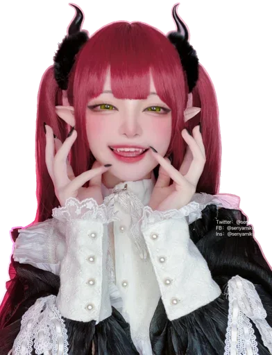😍 Стикер «Cosplay (senyamiku)» для Telegram