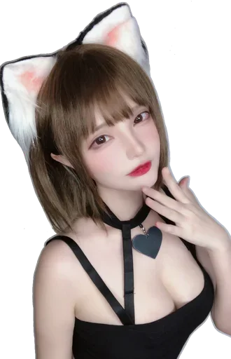 😍 Стикер «Cosplay (senyamiku)» для Telegram