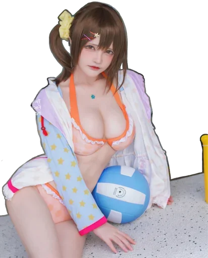 😍 Стикер «Cosplay (senyamiku)» для Telegram
