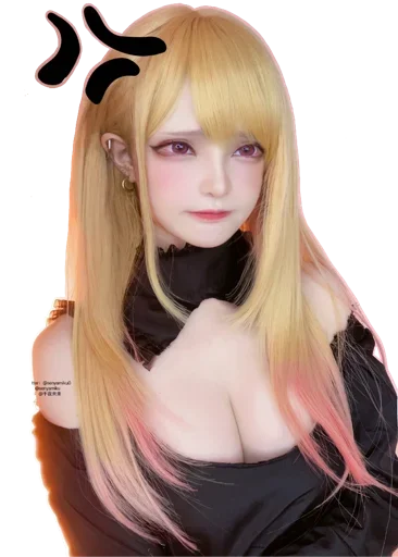 😍 Стикер «Cosplay (senyamiku)» для Telegram