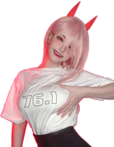 😍 Стикер «Cosplay (senyamiku)» для Telegram