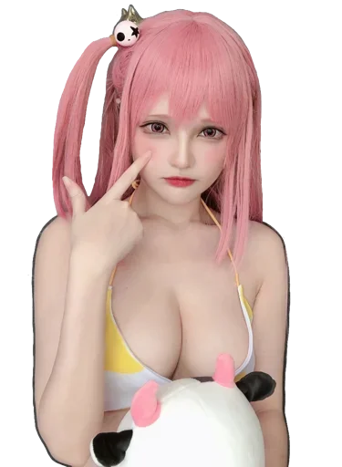 😍 Стикер «Cosplay (senyamiku)» для Telegram