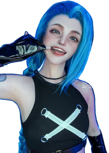😍 Стикер «Cosplay (senyamiku)» для Telegram