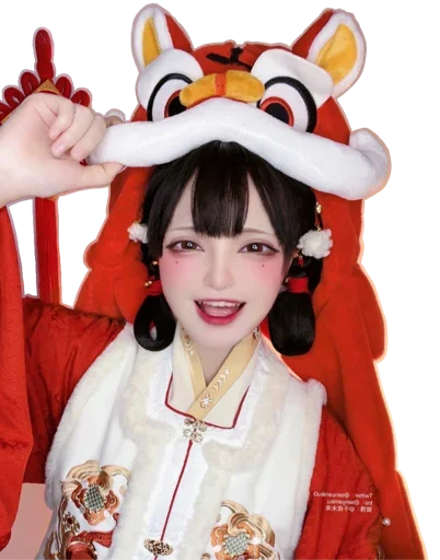 😍 Стикер «Cosplay (senyamiku)» для Telegram