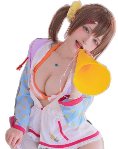😍 Стикер «Cosplay (senyamiku)» для Telegram