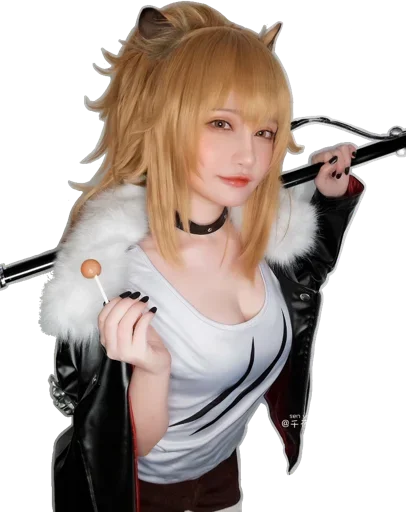 😍 Стикер «Cosplay (senyamiku)» для Telegram