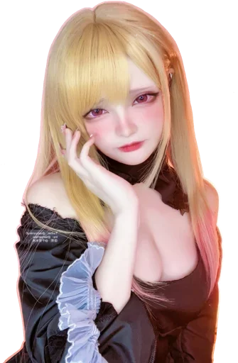 😍 Стикер «Cosplay (senyamiku)» для Telegram