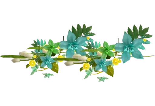 🌿 Стикер «Separator Flower Thick» для Telegram
