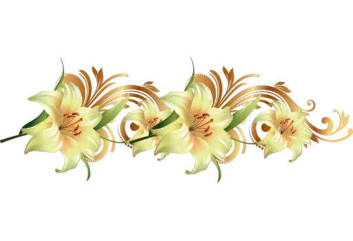 🌼 Стикер «Separator Flower Thick» для Telegram