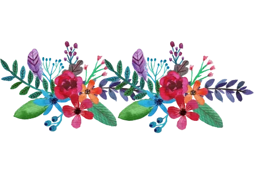 💐 Стикер «Separator Flower Thick» для Telegram