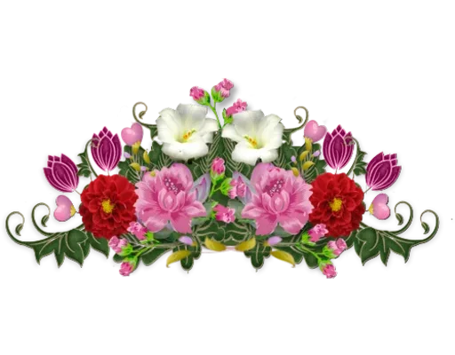 💐 Стикер «Separator Flower Thick» для Telegram