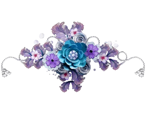 💐 Стикер «Separator Flower Thick» для Telegram