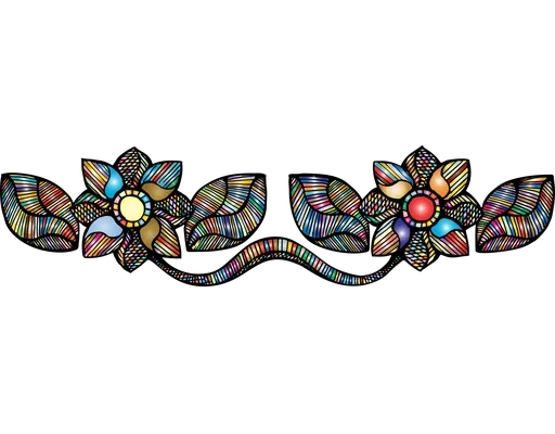 🌸 Стикер «Separator Flower Thick» для Telegram