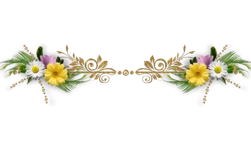 🌼 Стикер «Separator Flower Thin» для Telegram