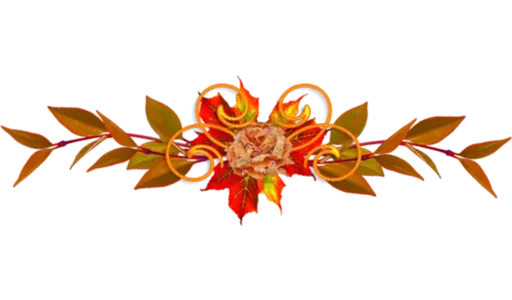 🍂 Стикер «Separator Flower Thin» для Telegram