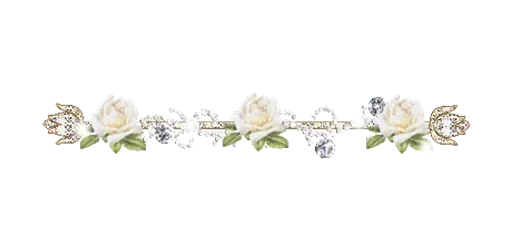 🌼 Стикер «Separator Flower Thin» для Telegram