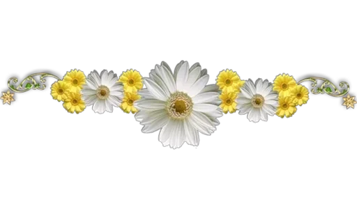 🌸 Стикер «Separator Flower Thin» для Telegram