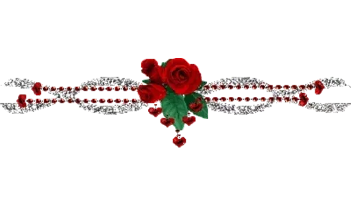 🌹 Стикер «Separator Flower Thin» для Telegram