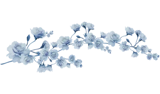 🌸 Стикер «Separator Flower Thin» для Telegram