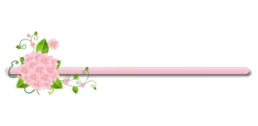 🌸 Стикер «Separator Flower Thin» для Telegram