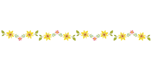 🌼 Стикер «Separator Flower Thin» для Telegram