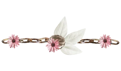 🌸 Стикер «Separator Flower Thin» для Telegram