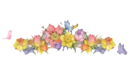 💐 Стикер «Separator Flower Thin» для Telegram