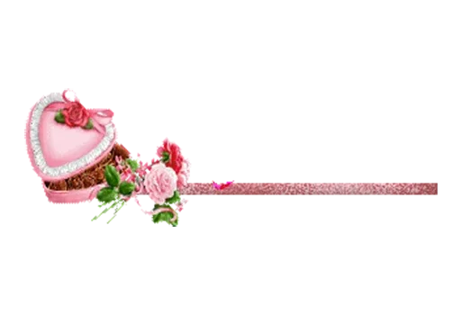❤️ Стикер «Separator Hearts» для Telegram