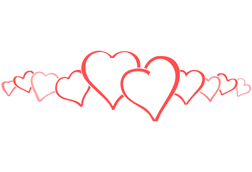 ❤️ Стикер «Separator Hearts» для Telegram