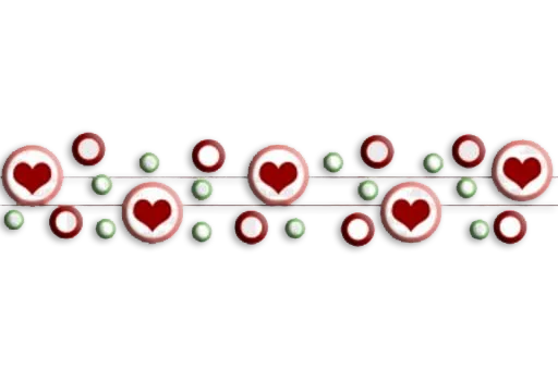 ❤️ Стикер «Separator Hearts» для Telegram