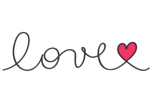 ❤️ Стикер «Separator Hearts» для Telegram