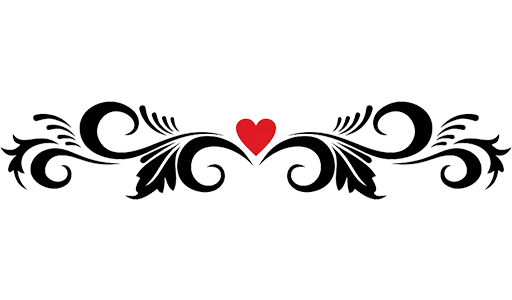 ❤️ Стикер «Separator Hearts» для Telegram