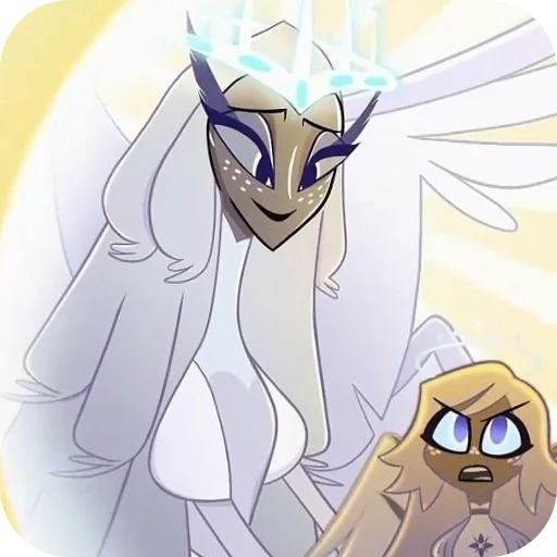 👄 Стикер «Hazbin Hotel Sera» для Telegram