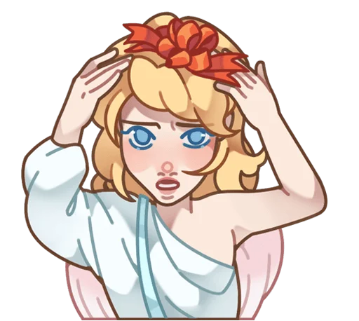 🎁 Стикер «Серафима без надписей» для Telegram