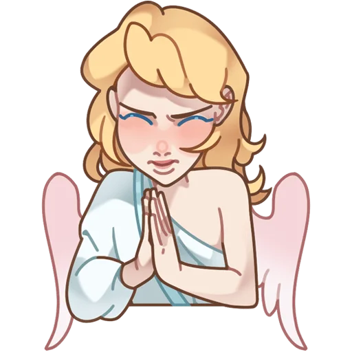🙏 Стикер «Серафима без надписей» для Telegram