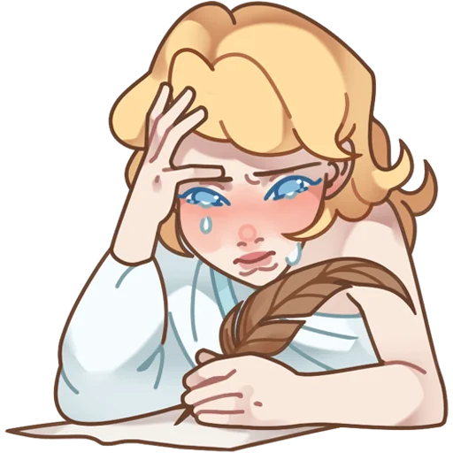 😭 Стикер «Серафима без надписей» для Telegram