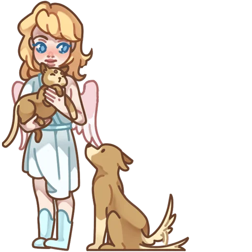 🐕 Стикер «Серафима без надписей» для Telegram
