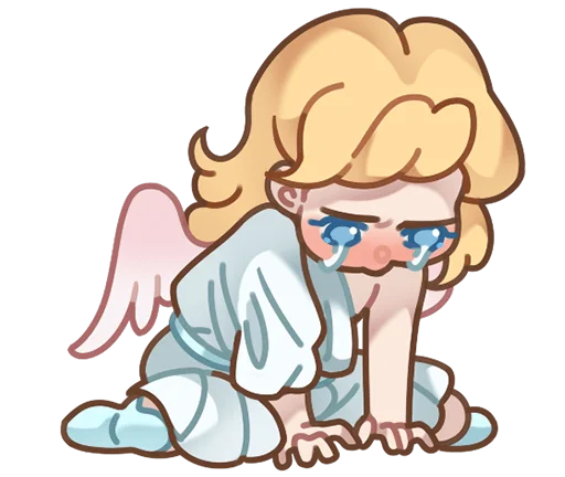 😭 Стикер «Серафима без надписей» для Telegram