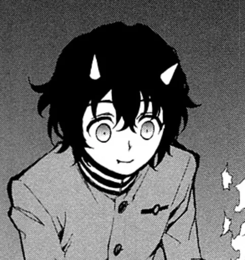 😝 Стикер «Owari No Seraph» для Telegram