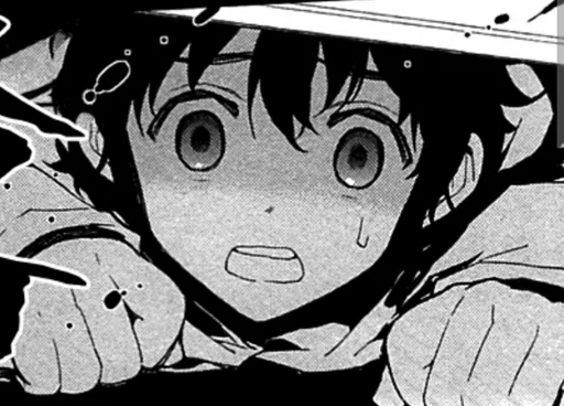 😰 Стикер «Owari No Seraph» для Telegram
