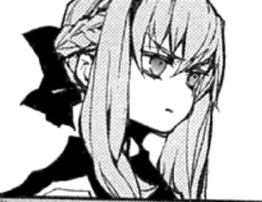 😠 Стикер «Owari No Seraph» для Telegram