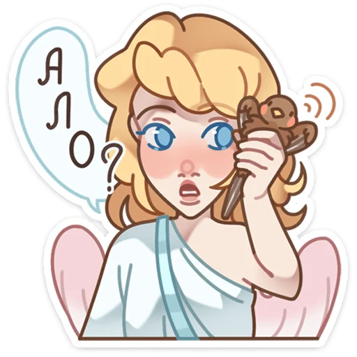 🤙 Стикер «Серафима» для Telegram