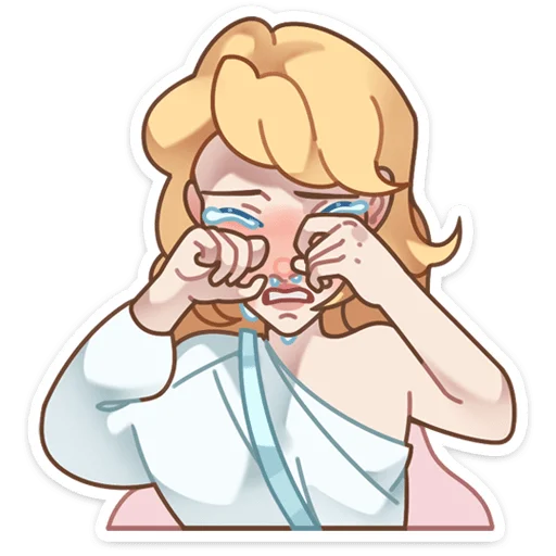 😭 Стикер «Серафима» для Telegram