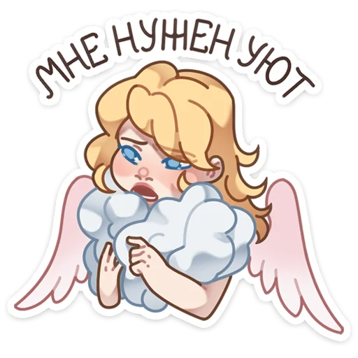 😖 Стикер «Серафима» для Telegram