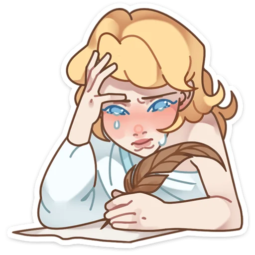 😭 Стикер «Серафима» для Telegram