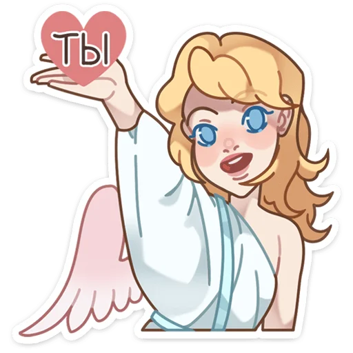 ❤️ Стикер «Серафима» для Telegram