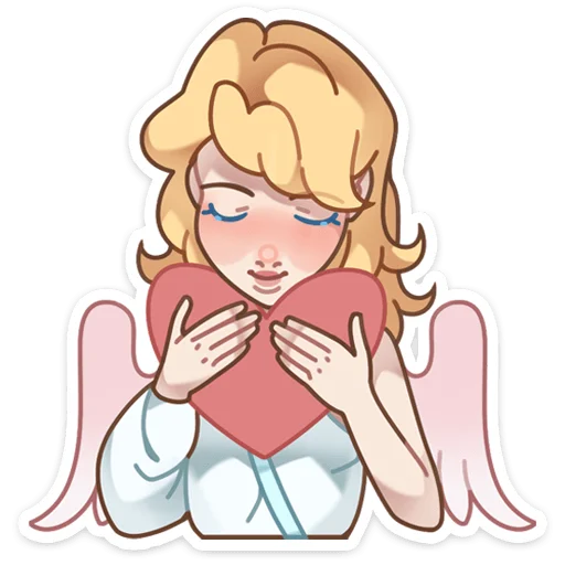 ❤️ Стикер «Серафима» для Telegram