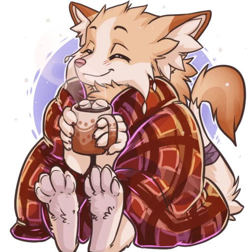 🐾 Стикер «Seraph» для Telegram