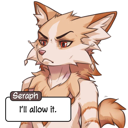 😤 Стикер «Seraph» для Telegram